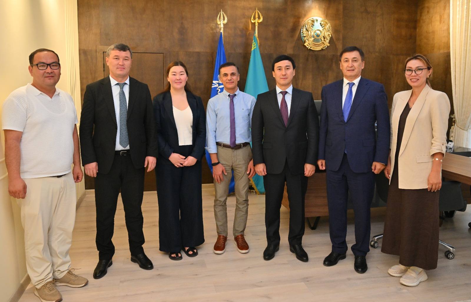 ZHANIBEKOV UNIVERSITY-ДЕ ХАЛЫҚАРАЛЫҚ ЫНТЫМАҚТАСТЫҚ АЯСЫНДА МАҢЫЗДЫ КЕЗДЕСУ ӨТТІ