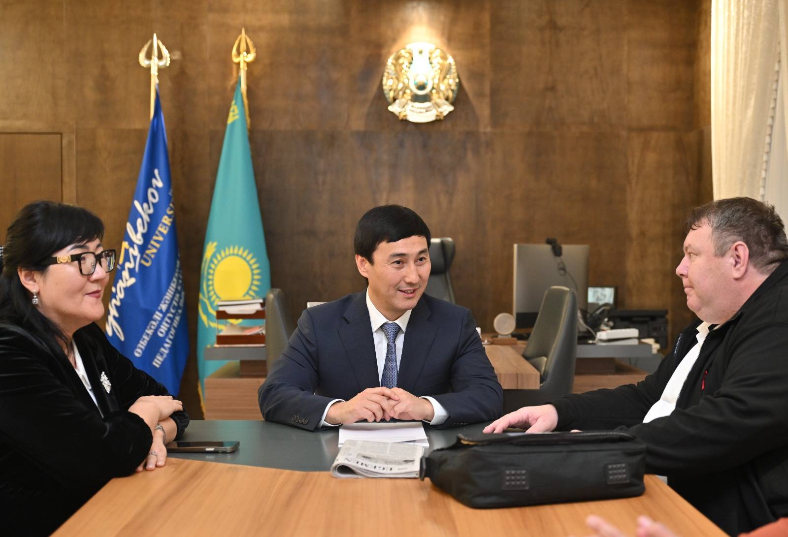 ВЕНГРИЯ УНИВЕРСИТЕТІНІҢ ПРОФЕССОРЫ, ҒЫЛЫМ ДОКТОРЫ ДАВИД ЛОРАНТ ДЕНЕШТІ ҚАБЫЛДАДЫ