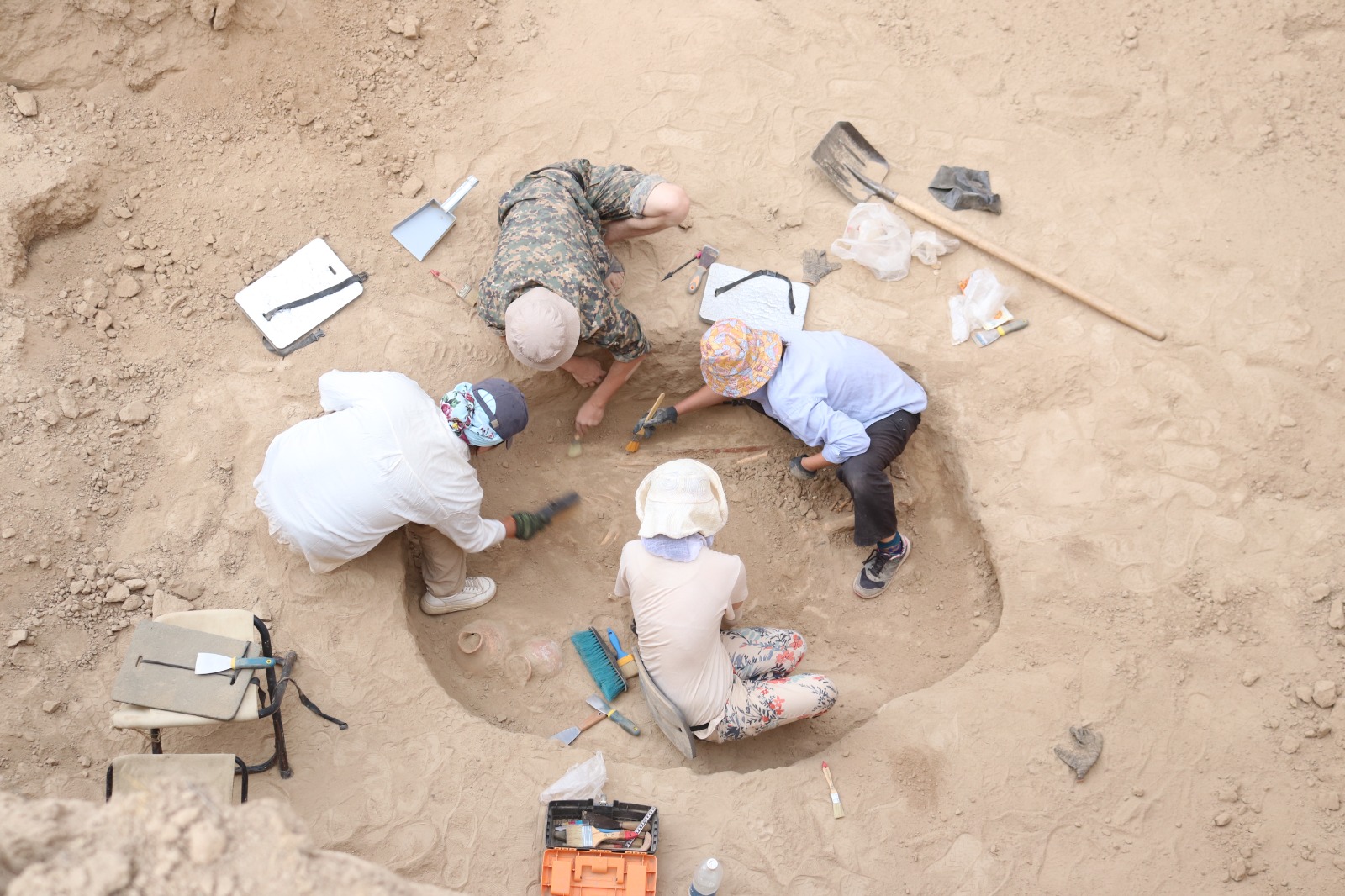 СТУДЕНТТЕРМЕН ӨТКЕН АРХЕОЛОГИЯЛЫҚ ТӘЖІРИБЕ